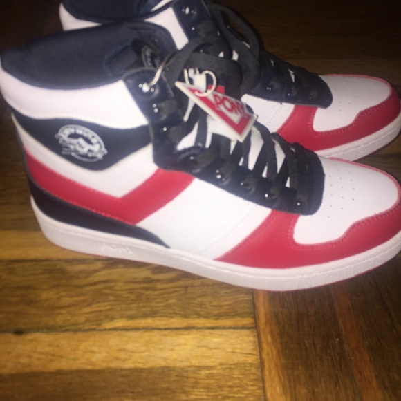 SOLD!! Pony City Wing High top Sneakers. 9.5 - Picture 2 of 8
